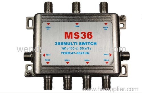 3*6 Multiswitch