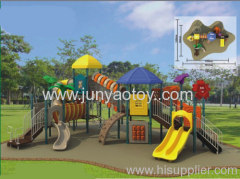 Outdoor plastic slide