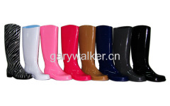 Injection horse riding boot