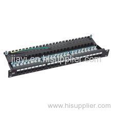 24PORT PATCH PANEL CATEGORY 5E