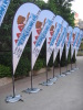 Teardrop banner