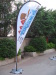 aluminum 4m Teardrop banner