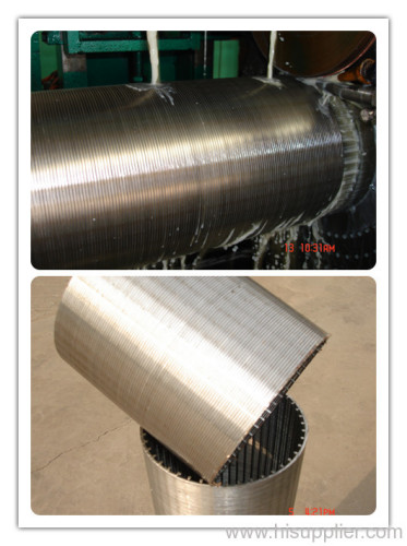 V-Shape Wedge Wire Well Screens