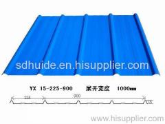 color corrugated steel roof tiles