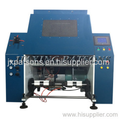 Automatic food cling film rewinder machine