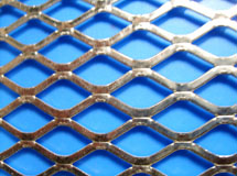 Expanded metal sheet