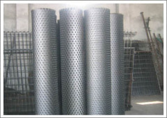 Expanded metal sheet