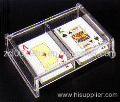 acrylic card box