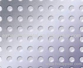 Aluminum perforated metal sheets