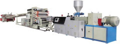 PVC wood-plastic foamed board extrusion line