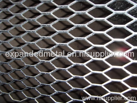 Expanded steel sheets