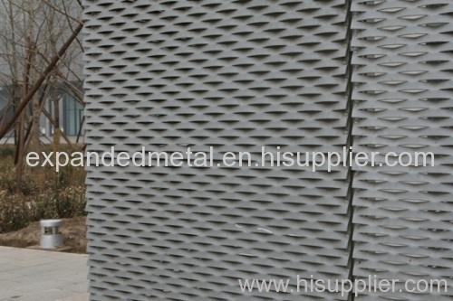 Expadned steel metal mesh