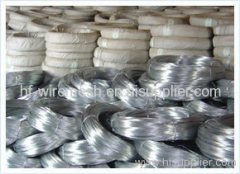 Galvanized iron or steel wire