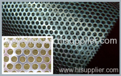 Perforated metal