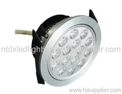 15W 360 degree rotation LED light downlight