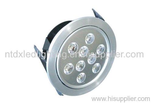 9W 360 degree rotation LED light downlight