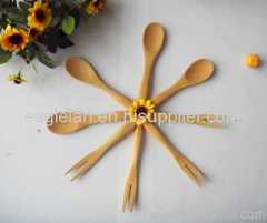 bmaboo spoon and fork