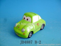 Ceramic car piggy bank