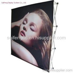 velcro pop up display/fabric pop up display