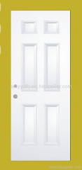 4panel steel door fan lite clean glass door