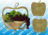 folding bamboo basket