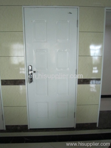 Metal interior door