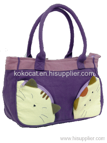 KOKOCAT 2 triangle cat handbag