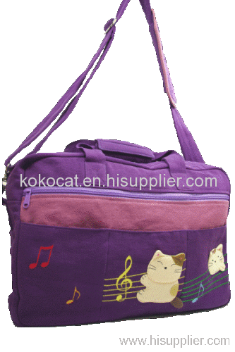 KOKOCAT CAT LOVES MUSIC shoulder bag