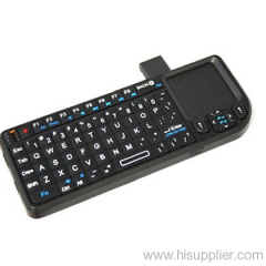 Rii mini wireless QWERTY with mouse combo for PS3, iPad, iphone,pc