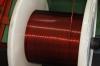 Polyimide-F46 compound film wrapped sintered copper wire