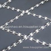 single coil razor barbed wire