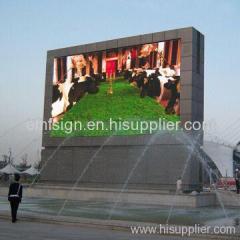 P25 outdoor led full color display screen