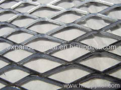 Stainless steel expanded metal panel