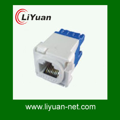 180 degree UTP Cat6e jack connectors