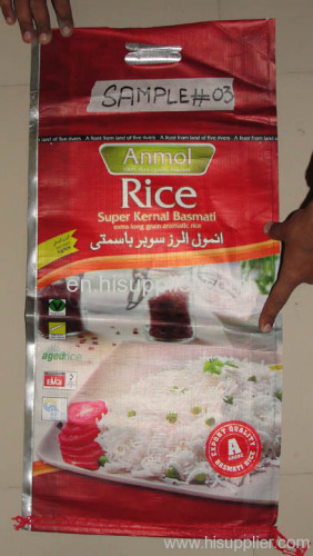 plastic granules bag