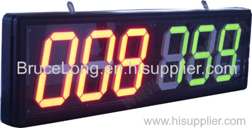 Indoor Six Digit LED Sign