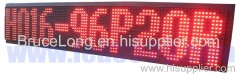 Outdoor two line red color led display