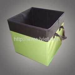 Square-shaped Lidless Collection Box