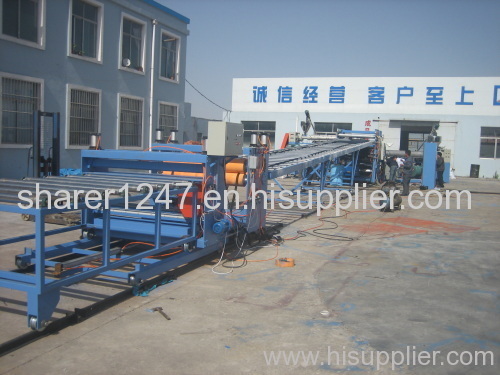 PE plate production line