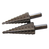 HSS straight flute step drill bit