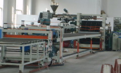 construction template board extrusion machine