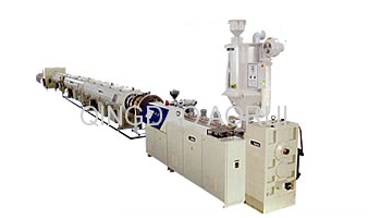 PP twin pipe extrusion machine