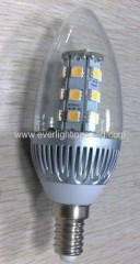 dimmable SMD candle lamp