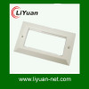 86X146mm 4 ports UK face plate