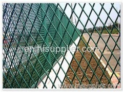 expanded metal fence