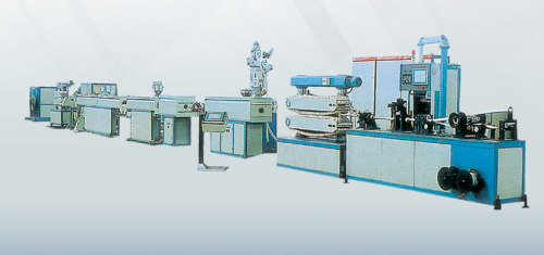 PE water supply pipe extrusion line