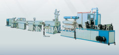 PE cool and hot water pipe production line