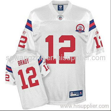 New England Patriots 12 Tom Brady AFL NFL Jerseys