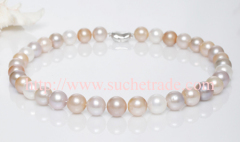 AAA grade 12-13mm freshwater pearl necklace