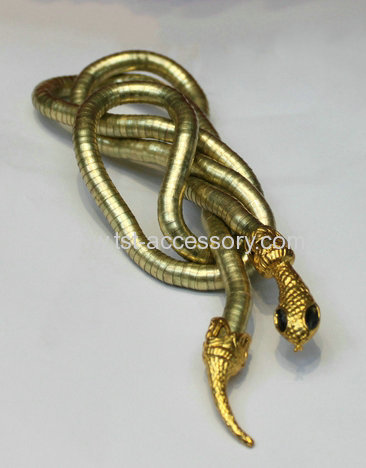 bendy snake necklace